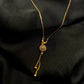 Golden Orbit Necklace