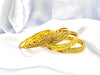 Stylish Gold-Look Bangles Set