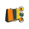 Vibrant Chain Accent Bag